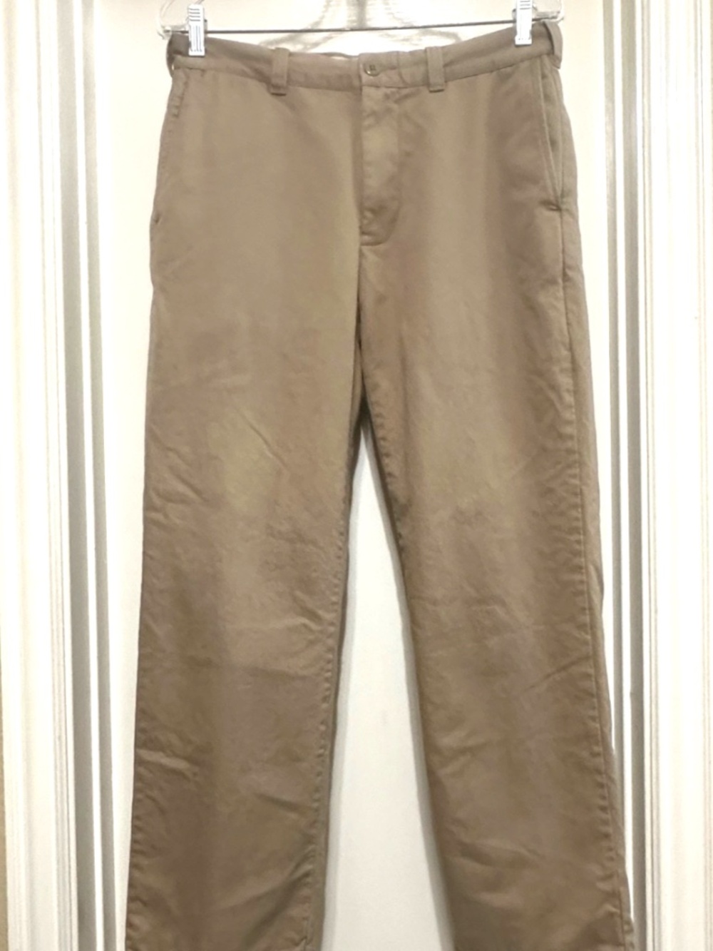 J Crew flannel Lined Barrack Pants Chino Khaki 30 x 30